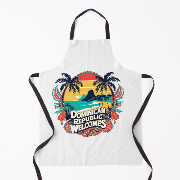 Item preview, Dominican Republic Welcomes Flag Map Santo Domingo, Punta Cana designed and sold by AnimalsDH305.