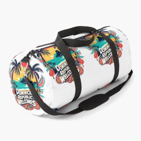 Item preview, Dominican Republic Welcomes Flag Map Santo Domingo, Punta Cana designed and sold by AnimalsDH305.
