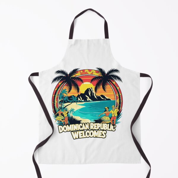 Item preview, Dominican Republic Welcomes Flag Map Santo Domingo, Punta Cana designed and sold by AnimalsDH305.