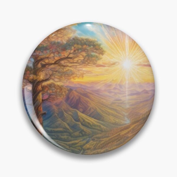Item preview, Sunrise in the mountains designed and sold by ArtStore-EC.