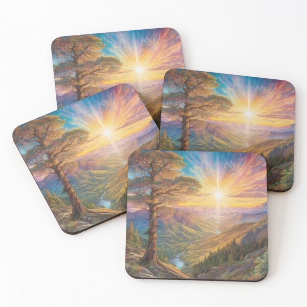 Item preview, Sunrise in the mountains designed and sold by ArtStore-EC.