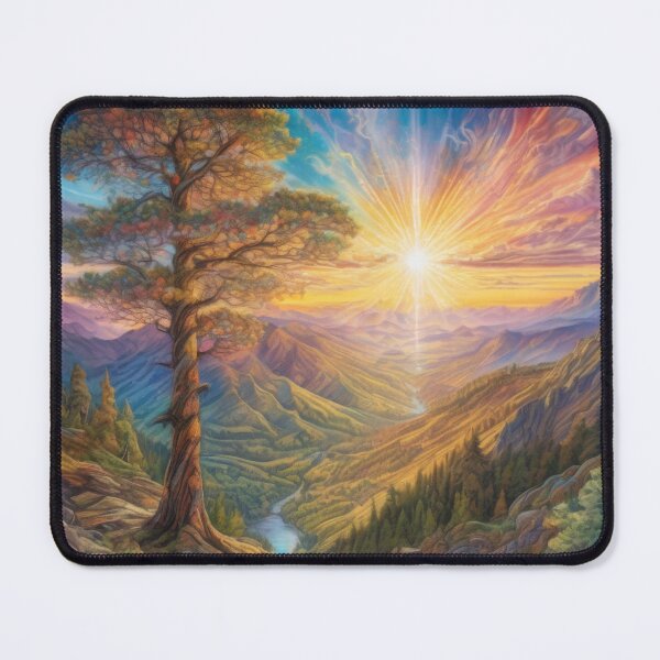 Item preview, Sunrise in the mountains designed and sold by ArtStore-EC.