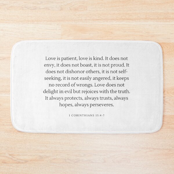 Item preview, 1 Corinthians 13:4-8 designed and sold by ridnaledesigner.