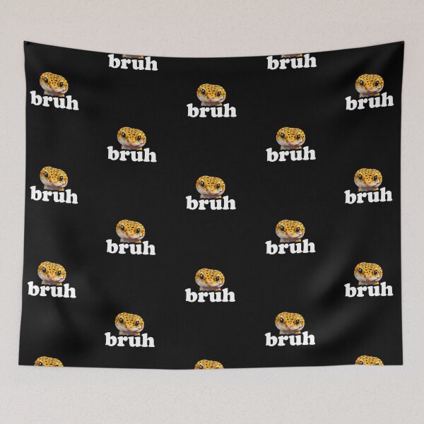 Item preview, Funny Bruh Kids Meme Leopard Gecko Lover designed and sold by ouchmypancreas.
