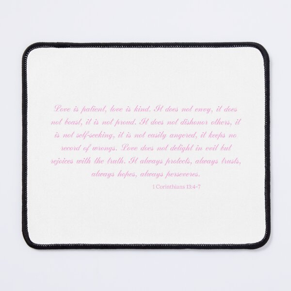 Item preview, 1 Corinthians 13:4-8 designed and sold by ridnaledesigner.