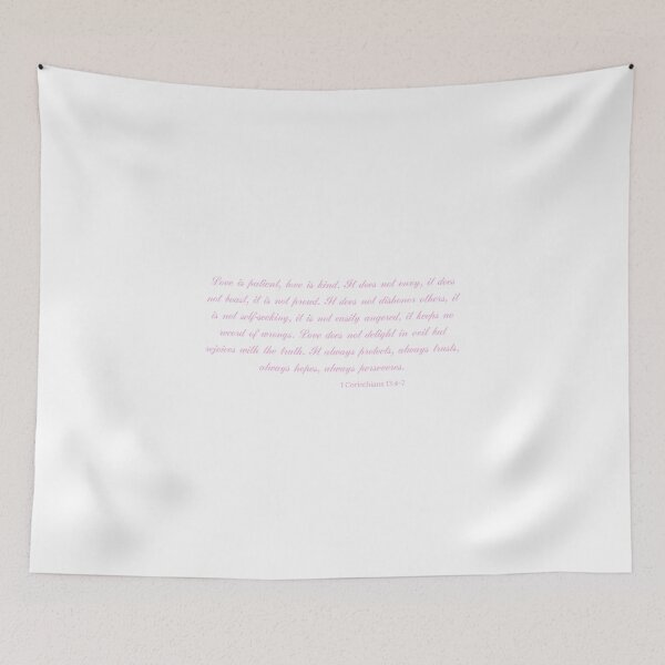 Item preview, 1 Corinthians 13:4-8 designed and sold by ridnaledesigner.