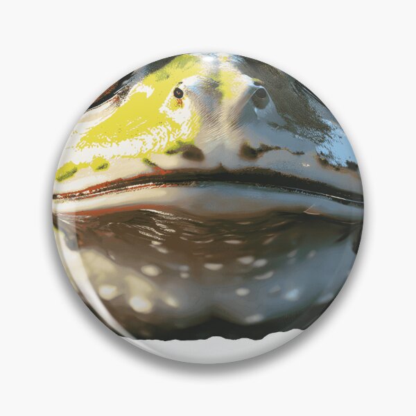 Item preview, Bulldog Frog with Big Eyes in Natural Surroundings designed and sold by AiArtestry.