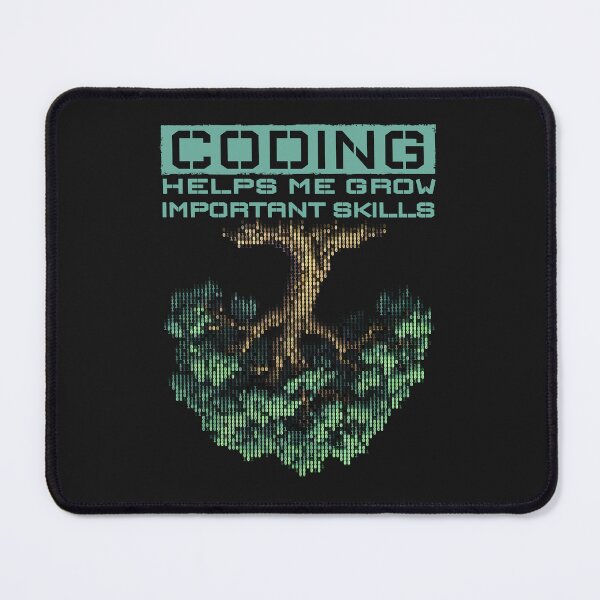 Item preview, Inverted Binary Tree Humorous ASCII Art, Computer Coding Helps Me Grow Important Skills designed and sold by Ransyn Art.