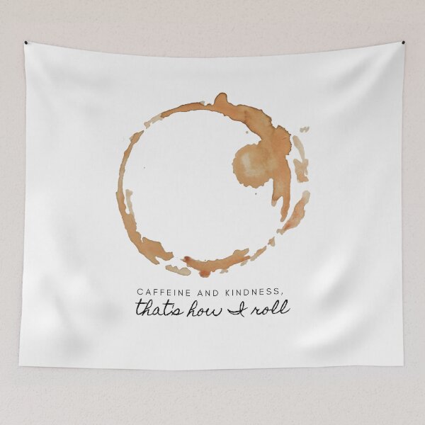 Item preview, Caffeine and kindnes, .... designed and sold by GrzesiakStudio.