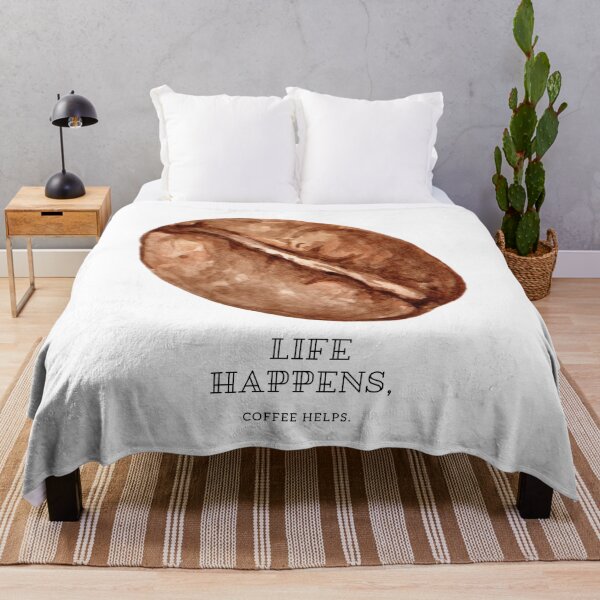 Item preview, Life Happen, coffee helps designed and sold by GrzesiakStudio.