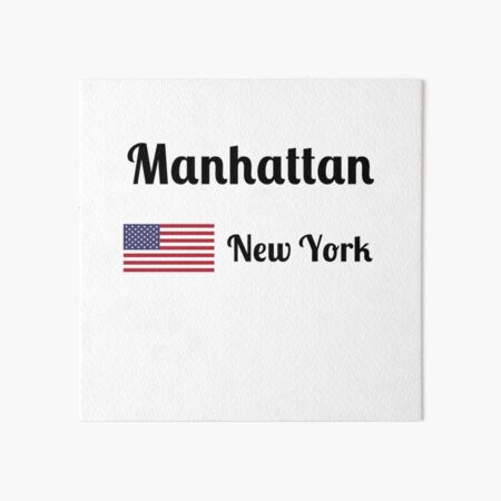 Artikel-Vorschau von Manhattan New York - Stilvolle Drucke,, designt und verkauft von Fleetwood1994.