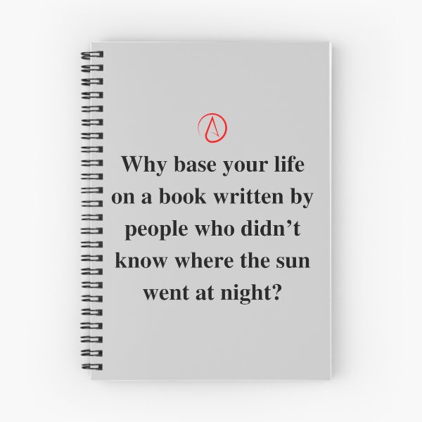 Item preview,  . Atheist quotes. Secular humour. BlackText Version. designed and sold by Atheist-Heaven.