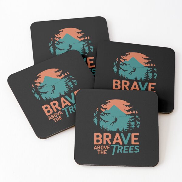 Item preview, Zipline Survivor - Brave Above The Trees designed and sold by GRABAPSHOP.