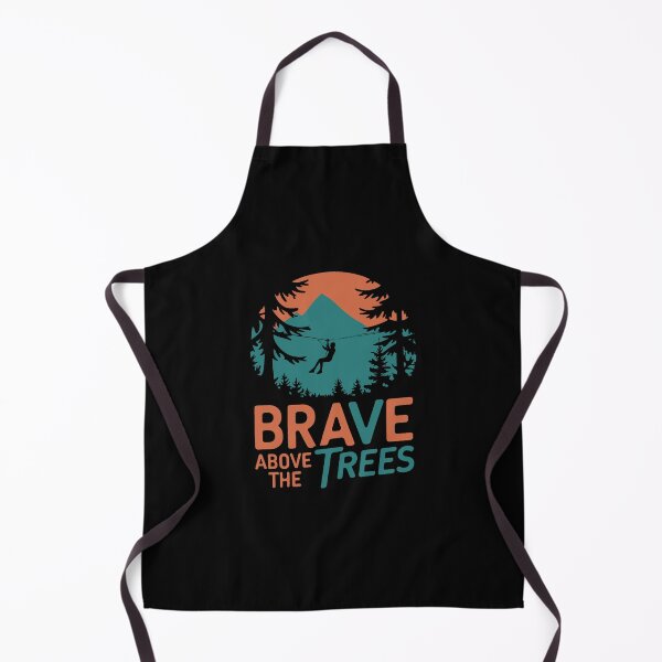 Item preview, Zipline Survivor - Brave Above The Trees designed and sold by GRABAPSHOP.