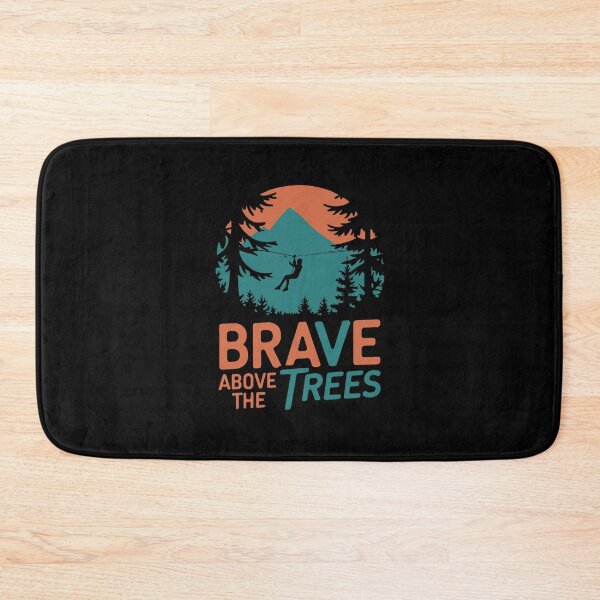 Item preview, Zipline Survivor - Brave Above The Trees designed and sold by GRABAPSHOP.