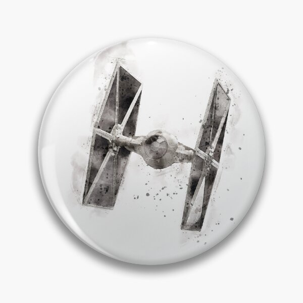 Item preview, Tie Fighter in watercolor designed and sold by paulrommer.
