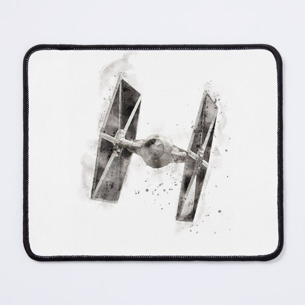 Item preview, Tie Fighter in watercolor designed and sold by paulrommer.
