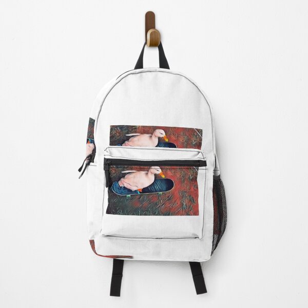 Item preview, Skating Pekin Duck designed and sold by Reelyfishing.
