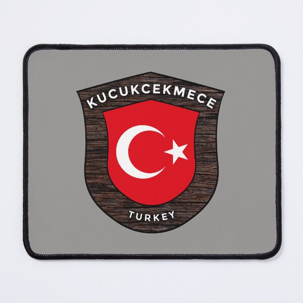 Item preview, Kucukcekmece Turkey Emblem Flag designed and sold by World Designs.