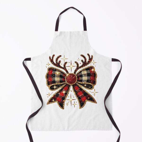 Item preview, Christmas bow glitter bow reindeer antlers designed and sold by PapayaGen.