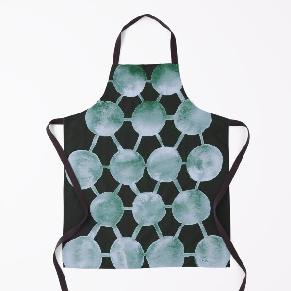 Item preview, Gray On Black Circles And Lines Abstract Watercolor designed and sold by Irina Sztukowski.