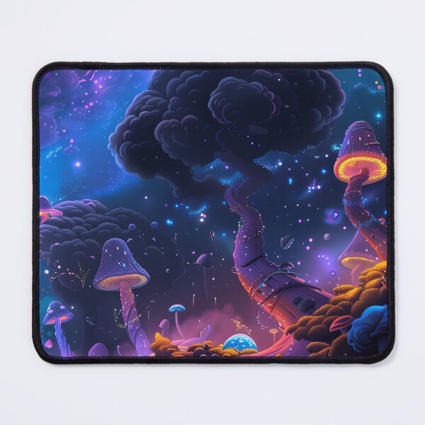 Item preview, Mushroom Cosmos: Magic of the Night Forest designed and sold by RuslanPeters.