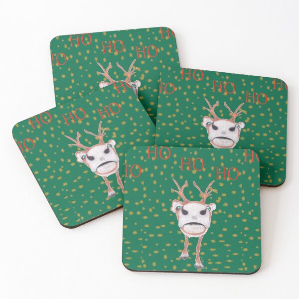 Item preview, REINDEER HO HO HO designed and sold by BeritValk.