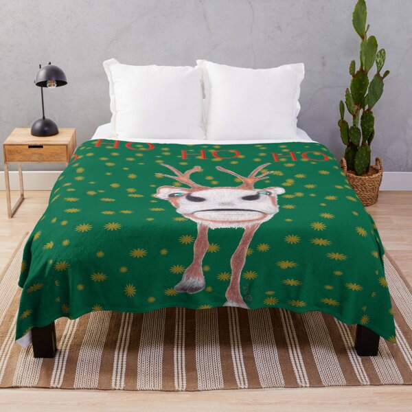 Item preview, REINDEER HO HO HO designed and sold by BeritValk.