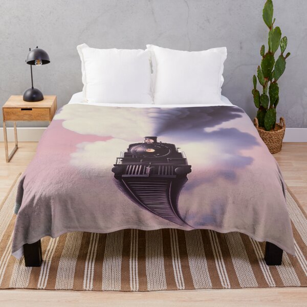 Item preview, Surreal Train on Floating Tracks in the Sky designed and sold by Moisky Art.