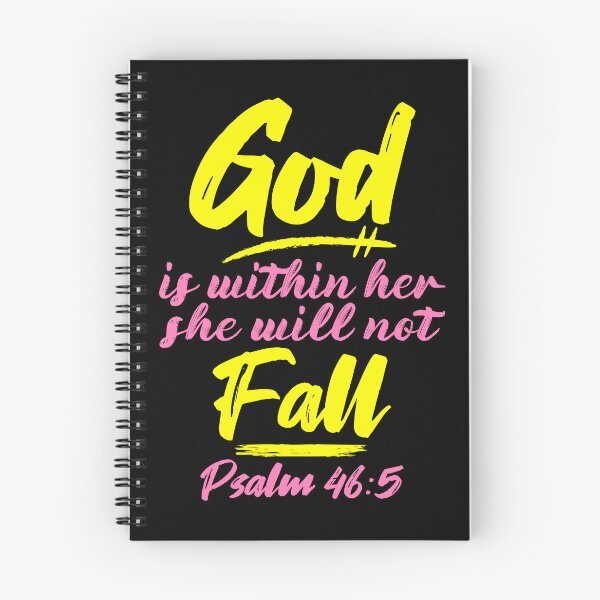 Item preview, Psalm 46:5 God Is Within Her She Will Not Fall designed and sold by plushism.