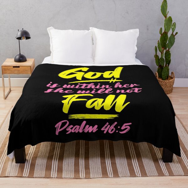 Item preview, Psalm 46:5 God Is Within Her She Will Not Fall designed and sold by plushism.