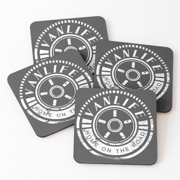 Item preview, Vanlife : Stamp - White designed and sold by robnoble.