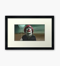 Life after being a movie villain. Framed Print