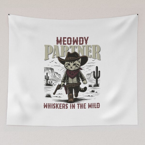 Item preview, Meowdy Partner - Cowboy Cat Adventure designed and sold by Fernandink1.