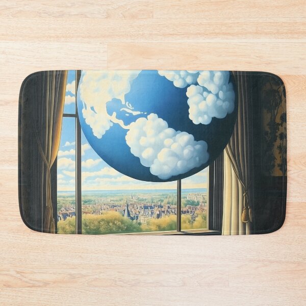 Item preview, Surreal Floating Earth with Cloud Patterns designed and sold by Moisky Art.