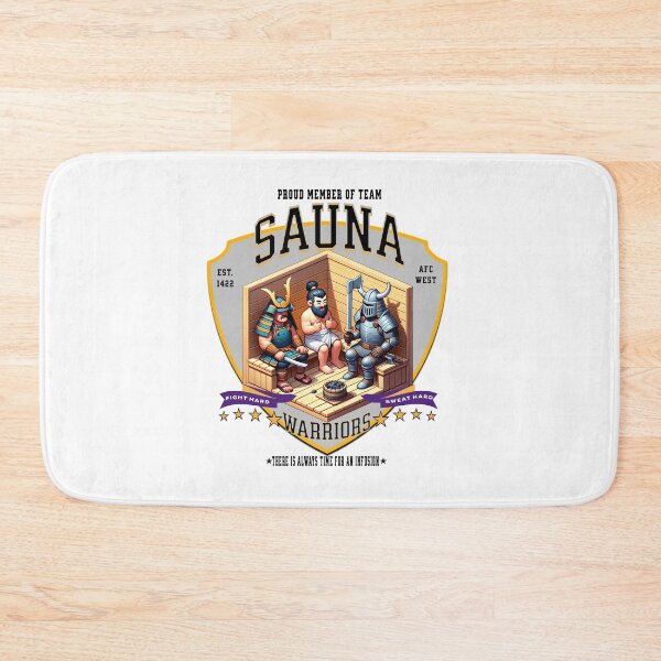 Item preview, The Sauna Warriors designed and sold by NIKOLOPOD.