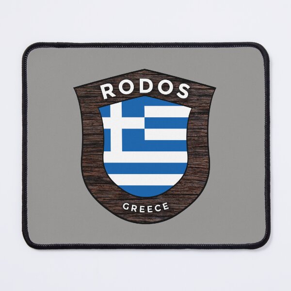 Item preview, Rodos Greece Emblem Flag designed and sold by World Designs.