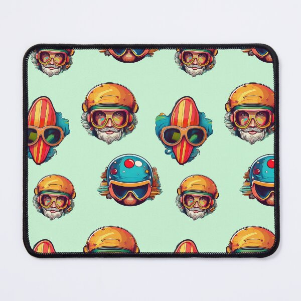 Item preview, Collest Surfing Goggles Helmet | Sticker Pattern | Retro Collection designed and sold by monkeybusiness.pt.