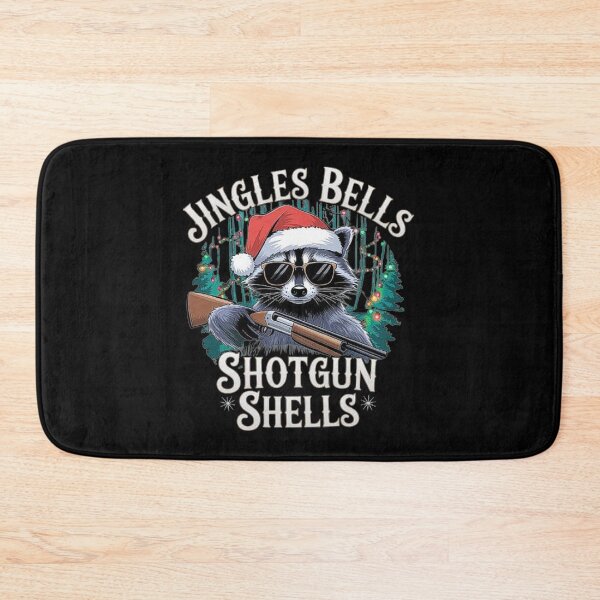 Item preview, Jingle Bells Shotgun Shells - Funny Raccoon Christmas Design designed and sold by love3617.