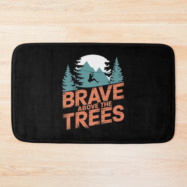Item preview, Zipline Survivor - Brave Above The Trees designed and sold by GRABAPSHOP.