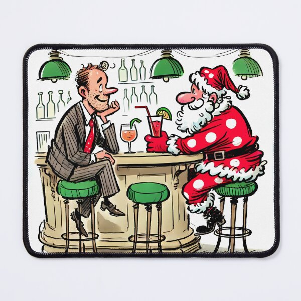 Item preview, Barstool Santa Chronicles designed and sold by NatureStyle555.