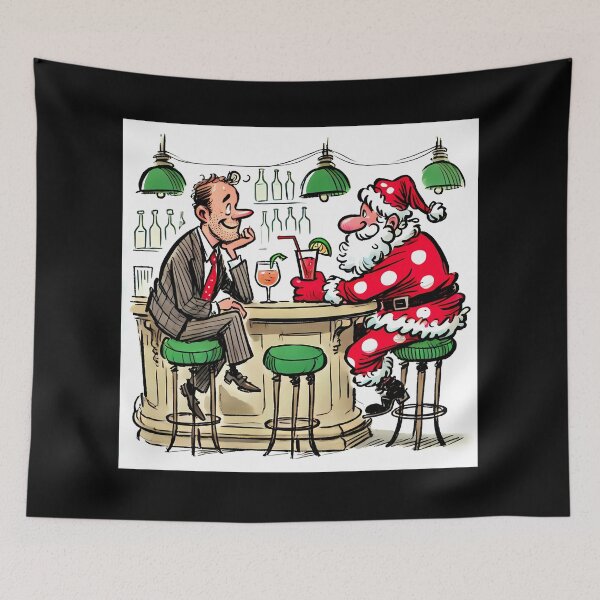 Item preview, Barstool Santa Chronicles designed and sold by NatureStyle555.