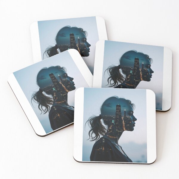 Item preview, Loneliness in New York's Lights and Shadows designed and sold by ArtCreator2023.
