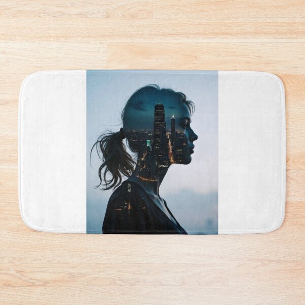 Item preview, Loneliness in New York's Lights and Shadows designed and sold by ArtCreator2023.