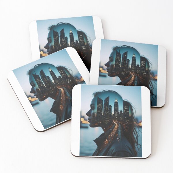 Item preview, Emotional connections in the vibrant New York skyline designed and sold by ArtCreator2023.