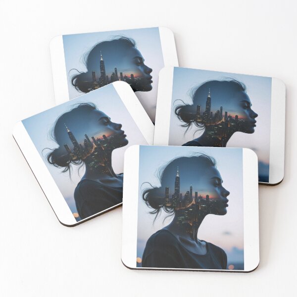 Item preview, Feelings of isolation in New York's lights designed and sold by ArtCreator2023.