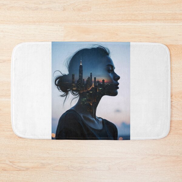 Item preview, Feelings of isolation in New York's lights designed and sold by ArtCreator2023.