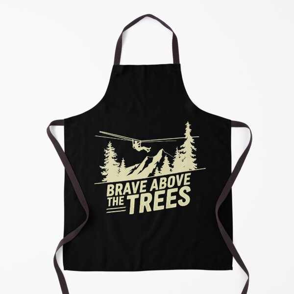 Item preview, Zipline Survivor - Brave Above The Trees designed and sold by GRABAPSHOP.
