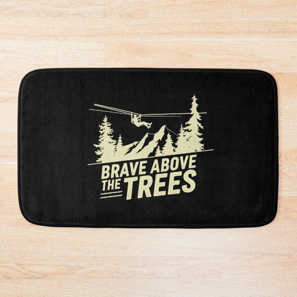 Item preview, Zipline Survivor - Brave Above The Trees designed and sold by GRABAPSHOP.