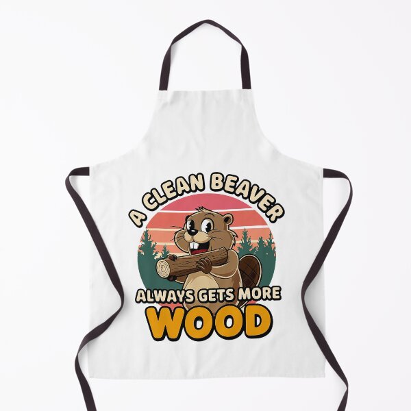 Item preview, Clean Beaver Joke Always Gets More Wood Funny Beaver designed and sold by Wisppiaa.
